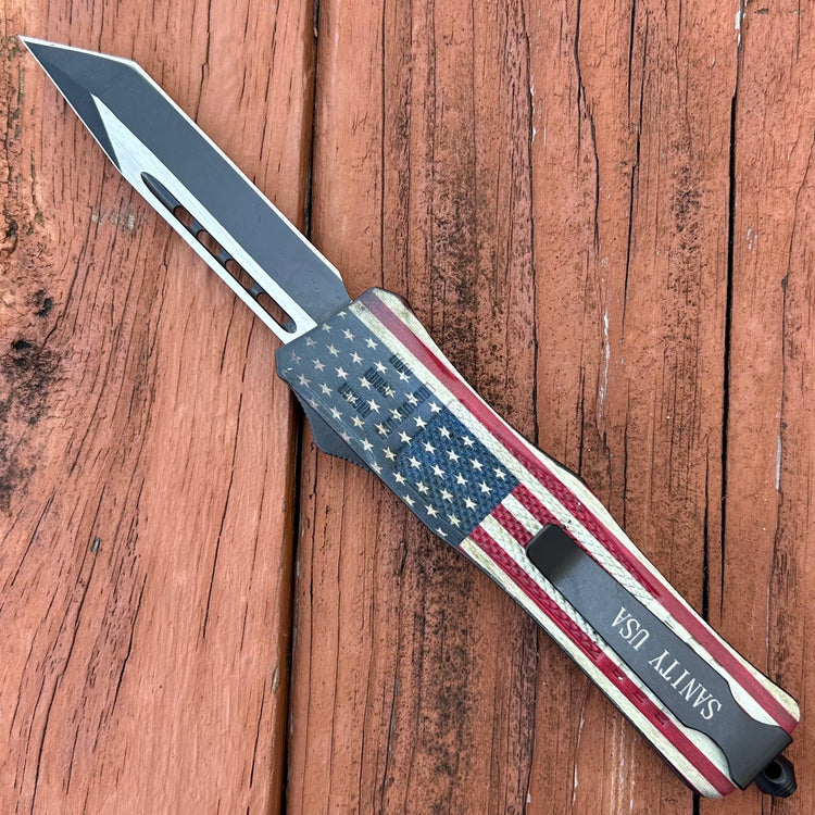 8.5” Frank Nitti - Tanto Flag Smooth - Medium - MFTAN